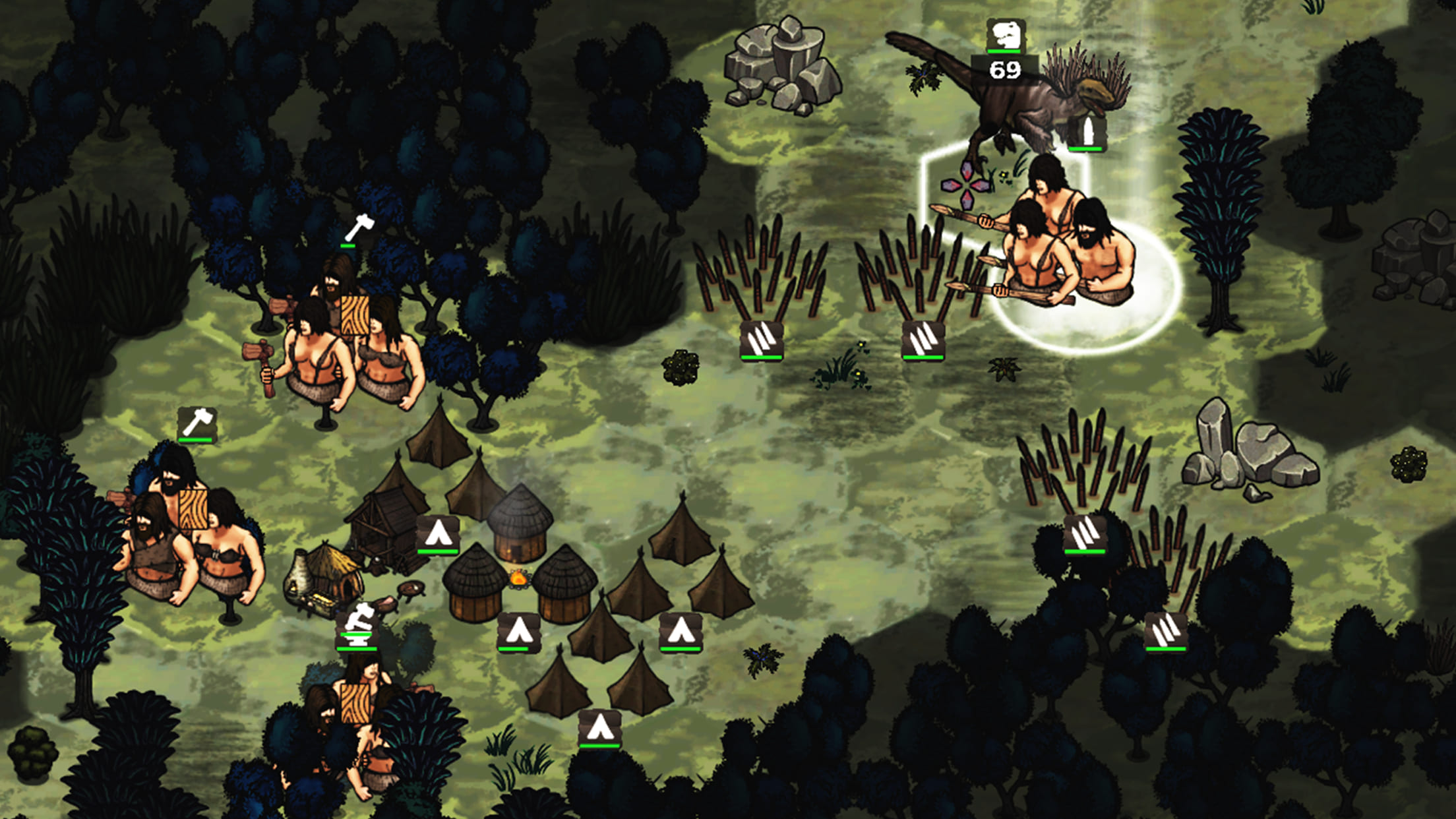 Jurassic Clans Village Building